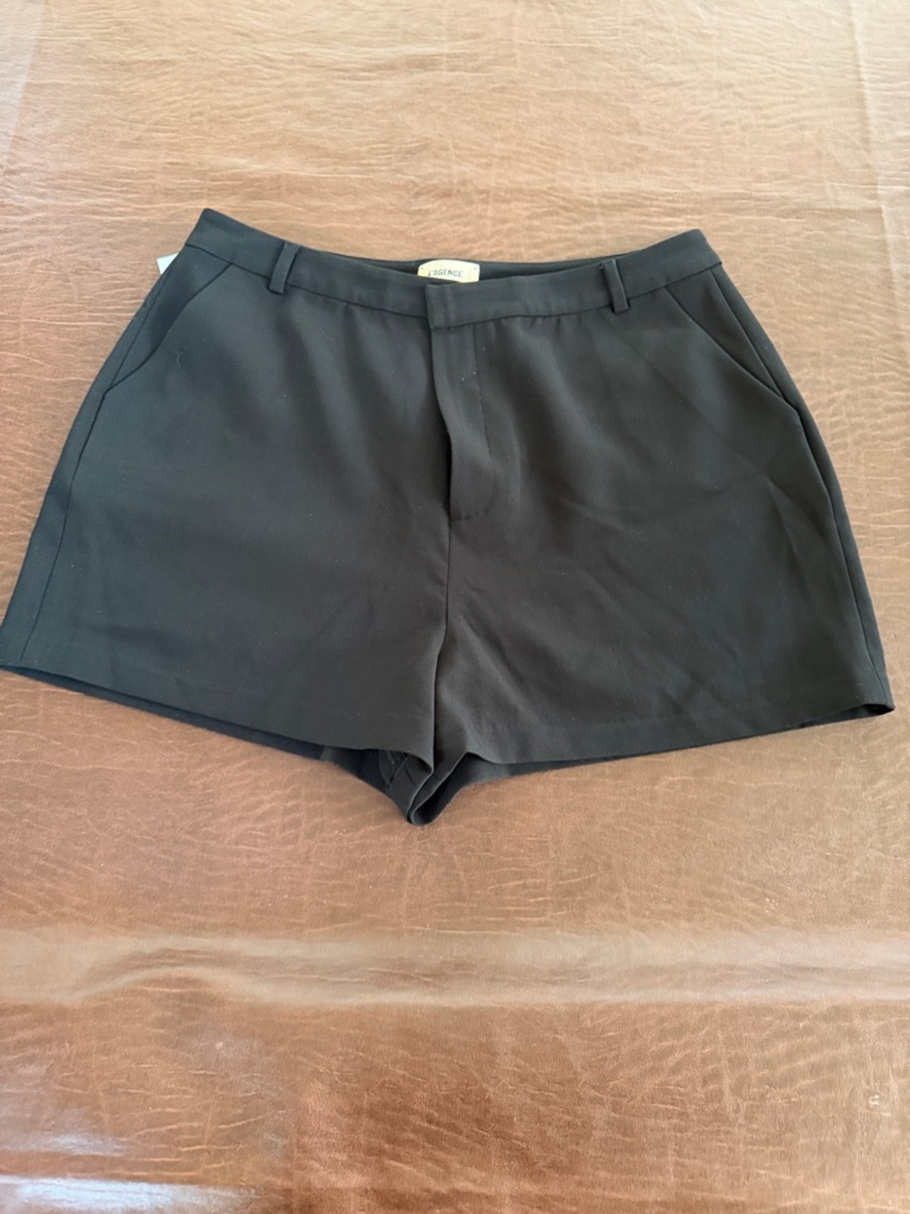 L'AGENCE Black Women's Shorts